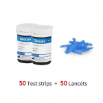 Sinocare Safe-Accu 50PCS veresuhkru testribade n&otilde;elad