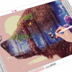 5D DIY teemantmaaling Uus loomakaru teemanttikandid m&uuml;&uuml;k linnuhirve pildid kividest mosaiikkaunistusega koduks Full Round (20X30CM)