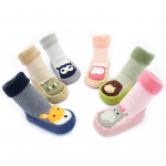 S&uuml;gistalvised Beebikingad Sokid Lastele Imikud Multifilmid Sokid Beebilastele Sisep&otilde;randa sokid Nahast libisemiskindlad Paksud sokid 11cm