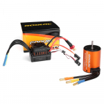 GoolRC Upgrade veekindel 3650 4300KV harjadeta mootor koos 60A ESC kombineeritud komplektiga 1/10 RC autoveokile