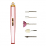 Professionaalne elektriline k&uuml;&uuml;nepuurimasin manik&uuml;&uuml;ri pedik&uuml;&uuml;ri puurikomplekt keraamiline k&uuml;&uuml;neviil k&uuml;&uuml;nepuuri varustus roosa