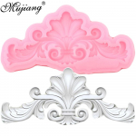 Mujiang Sugarcrafti lillede &auml;&auml;ris silikoonvormid, rull-reljeef, lehed fondant-vormi koogi kaunistamise t&ouml;&ouml;riistad &scaron;okolaadi-gumpaste vorm