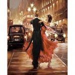 Teemanttikandid figuuri Tango tantsu k&auml;sit&ouml;&ouml; komplekt Full Drill 5D DIY Teemantmaaling Portree K&auml;sit&ouml;&ouml; Kodukaunistus Full Round 20x30CM