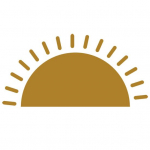 1-leheline sileda seinakleebis Veekindel kaasaegne dekoratiivne kleepuv p&auml;ikesekuju pruun