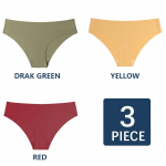 Flarixa 3PCS G String Ice Silk &Otilde;mblusteta naiste alusp&uuml;ksid Stringid Madala v&ouml;&ouml;kohaga hingav Mugav Naiste p&uuml;ksid Naiste seksikas pesu S sinine
