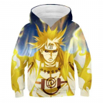 Narutose poiste s&uuml;gis/talvised pikkade varrukatega kapuutsid Mood Kakashi Laste Pusad poisid Narutos Topid Pullover Riided 130