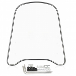 Universaalne mootorratta tuuleklaasi pikendusspoiler Rolleri tuuleklaas laiendatud servaga tuulesuunaja puhas