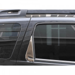 Dacia Dusteri jaoks Renault Dusteri kroomitud aknakate 2010-2016 2tk teras