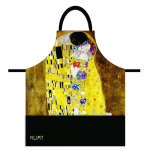 Les Tr&eacute;sors De Lily [R2002] &ndash; puuvillane p&otilde;ll  Gustav Klimt  (Suudlus) - 78x68 cm kollane