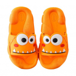 1 paar tuhmumisvastaseid laste sussid, mis sobivad kokku Kasulikud multifilmi konnadisainiga laste sussid S