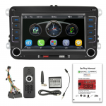 7-tolline autostereo MP5-m&auml;ngija puuteekraaniga BT AM/FM-raadiovastuv&otilde;tja Android Auto Carplay toega Wired Carplay Only