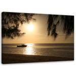 L&otilde;uenditr&uuml;kk Beach Sunset Brown 60x40 pruun