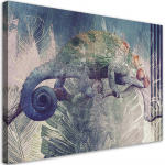 L&otilde;uenditr&uuml;kk Chameleon oksal 60x40 sinine