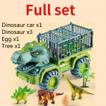 Uus laste dinosauruste m&auml;nguauto, suur tehniline s&otilde;idukimudel &Otilde;ppem&auml;nguasi transpordis&otilde;iduk m&auml;nguasi poisst&uuml;druk dinosauruse kingitusega Full set