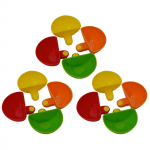 Folulus 12 Pack Plastic Dip Clip kaussi taldrikuhoidja taldriku klambrihoidjad tassi kiip One Size