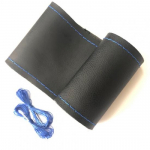 Non-slip Car Steering Wheel Cover Diameter 38cm soft Leather Braid on the Steering Wheel Cover of Car Interior must