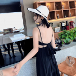 WTEMPO naiste kleit Seksikas madala l&otilde;ikega p&auml;itsetega kleit puusa v&ouml;&ouml;kohaga k&otilde;hn kleidirihmadega &otilde;&otilde;nsa peokleit S roosa