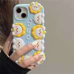 Jaapan armas 3D multikas naljakas pardi telefoni&uuml;mbris iPhone 13 12 11 Pro Xs Max X Xr 6 7 8 Plus silikoonist kaitsev pehme tagakaas For iPhone XS Max