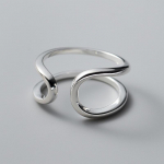 Foxanry &otilde;&otilde;nes geomeetriline s&otilde;rmus naiste paaridele Minimalistlikud peoehted Aksessuaarid Kingitused 17mm h&otilde;be