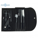 Fashion 8tk/komplekt Kulmude trimmimise komplekt Multifunktsionaalne kaasaskantav roostevabast terasest kulmuhari Kulmude žiletiga Kulmukamm K&auml;&auml;rid Kulmude trimmimise komplekt must