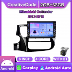 Androidi autoraadio multimeediumivideopleier Mitsubishi Outlanderi 2012-2018 jaoks koos nupunupuga Carplay WiFi BT 2 Din 2+32GB 2+32GB
