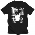 TECHNICS T-S&Auml;RK Laps &otilde;petab neid h&auml;sti Vin&uuml;&uuml;l DJ K&Otilde;IGIS SUURUSED Mehed Naised Unisex uus mood t-s&auml;rk M