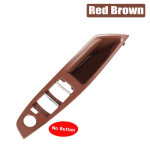 Original Left Hand Drive LHD For BMW 5 series F10 F11 Red-Brown Beige Black Car Interior Inner Door Handle Panel Pull Trim Black-LHD black