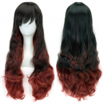 28-tollised animeparukad, pikkade s&uuml;nteetilisest juustest valmistatud parukad naistele kuumakindlad kiudpeojuuksed punased mustad valged vikerkaare juustest Cosplay parukas One Size kuld