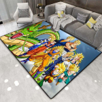 3D-printimine elutuba ruut Jaapani multikas DragonBall vaipm&auml;ng vannitoa k&ouml;&ouml;gi uksematt multifunktsionaalne libisemisvastane vaip. 40 cm x 60 cm