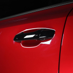 Auto v&auml;lisukse k&auml;epideme katted &uuml;hilduvad KIA Stinger 2018 2022 v&auml;lisk&uuml;ljega Carbon Fiber black