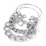 2023. aasta moodne k&auml;ev&otilde;ru naiste 4-osaline komplekt &ouml;&ouml;klubi kuusnurkne avatud ketiga k&auml;ev&otilde;ru, 4-osaline h&otilde;bedane klassikaline vanaaegne k&auml;ev&otilde;ru komplekt h&otilde;be