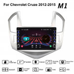 2Din autoraadio Chevrolet Cruze 2012-2015 jaoks koos nupunupuga multimeediumipleier Android GPS-i navigeerimispea, 2din Carplay 2+32GB 1+16GB h&otilde;be