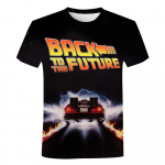 Tagasi tulevikku 3D Prinditud T-s&auml;rgid Lapsed Poisid Hip Hop T-s&auml;rgid Uued Mehed Naiste Mood vabaaja T-s&auml;rk Suvine Meeste T-s&auml;rk S