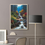 5D DIY Teemantmaali M&auml;givooga ristpiste komplekt Mosaiik Teemanttikandid Roos T&auml;is&uuml;mmargune/ruudukujuline puur Kodukaunistus Round 30x40cm