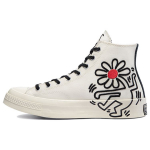 Keith Haring x Converse Chuck 70 High Unisex tossud Kreemjas Egreti Must 171858C 35