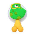 Kasulik hambaharja hoidik Elastne libisemiskindel mitmev&auml;rviline PVC hambapasta hoidik &uuml;hiselamu jaoks Frog