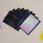 20tk/pakk Love Heart v&auml;rviline Kpop toploader 61mm*91mm kaardi fotokaardi varrukad Idol fotokaardid kaitsev hoiukott roosa