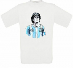 Diego Argentina Argentina Jalgpall Napoli Boca Unisex T-s&auml;rgid S
