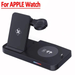 4 in 1 15 W kiire juhtmevaba laadija alus Kokkupandav laadimisjaam Apple Samsung Watchile Huawei Watch iPhone 14 13 12 Pro Max AirPods For Apple Watch must