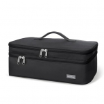 F&ouml;&ouml;ni hoiukott, kahekihiline, suure mahutavusega kaasaskantava k&auml;epidemega t&otilde;mblukk, &uuml;hev&auml;rviline reisimine naiste f&ouml;&ouml;ni tarvikud. must