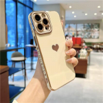 Luksuslik Glitter Love Heart pehme silikoon&uuml;mbris Samsung Galaxy A04S A14 A24 A34 A54 A23 A53 A13 A52 5G 4G S20 S21 S22 S23 Ultra Plus Bling TPU kate For Samsung S23 Ultra valge