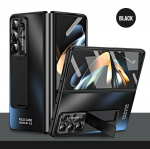 Luksuslik plaaditud hingega &uuml;mbris Samsung Galaxy Fold 5 Fold 4 3 jaoks koos S Pen 360 t&auml;isekraanikaitsega AG matt p&otilde;rutuskindel aluse kaitsekate For Galaxy Z Fold 5