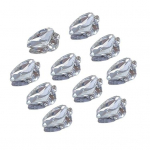 10 tk Nail Art Rhinestones s&auml;delevad metallist kaunistused k&uuml;&uuml;nekunsti aksessuaarid isetegemiseks k&auml;sit&ouml;&ouml;ks k&uuml;&uuml;ned riided kingad ehted F