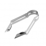 Strawberry Huller Corer Remover Ananassi silmade eemaldaja Pika k&auml;epidemega Ergonoomiline T&ouml;&ouml;j&otilde;udu s&auml;&auml;stev roostevabast terasest kaabits kaasaskantav k&ouml;&ouml;gividin h&otilde;be