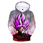 Kevad-s&uuml;gis Anime 3D Prinditud Pusad Meeste/naiste dressipluus Goku taskukapuuts Mood Streetwear Goku dressi&uuml;likond Suured topid M
