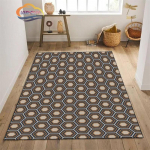 Geomeetriline kaasaegne vaip S&auml;rav taust vaip Overlook hotellipiirkonna vaip, Horror Gift vaip Elutoa magamistoa dekoratiivne vaip 40cm x 60cm