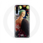 &Uuml;mbris Huawei P30 One Piece Merry Christmas Zoro Anime Manga jaoks