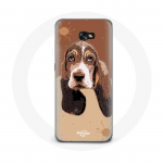 &Uuml;mbris Samsung Galaxy A5 2017 Basset Hound koera n&auml;o jaoks