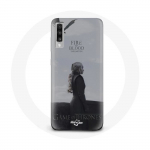 Coque pour Samsung Galaxy A70 Game of Thrones Saison 8 Daenerys Targaryen feu et sang Le Tr&ocirc;ne de Fe