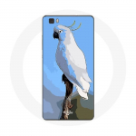 Huawei P8 Lite Cockatoo Parrots valgete lindude &uuml;mbris